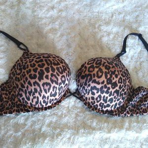 Victoria's Secret Very Sexy Pushup Bra, Leopard Print, 36D
